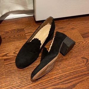 Chloe Scalloped heeled shoes